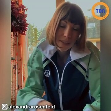 Alexandra Rosenfeld confinée : sa technique impressionnante pour garder un ventre plat