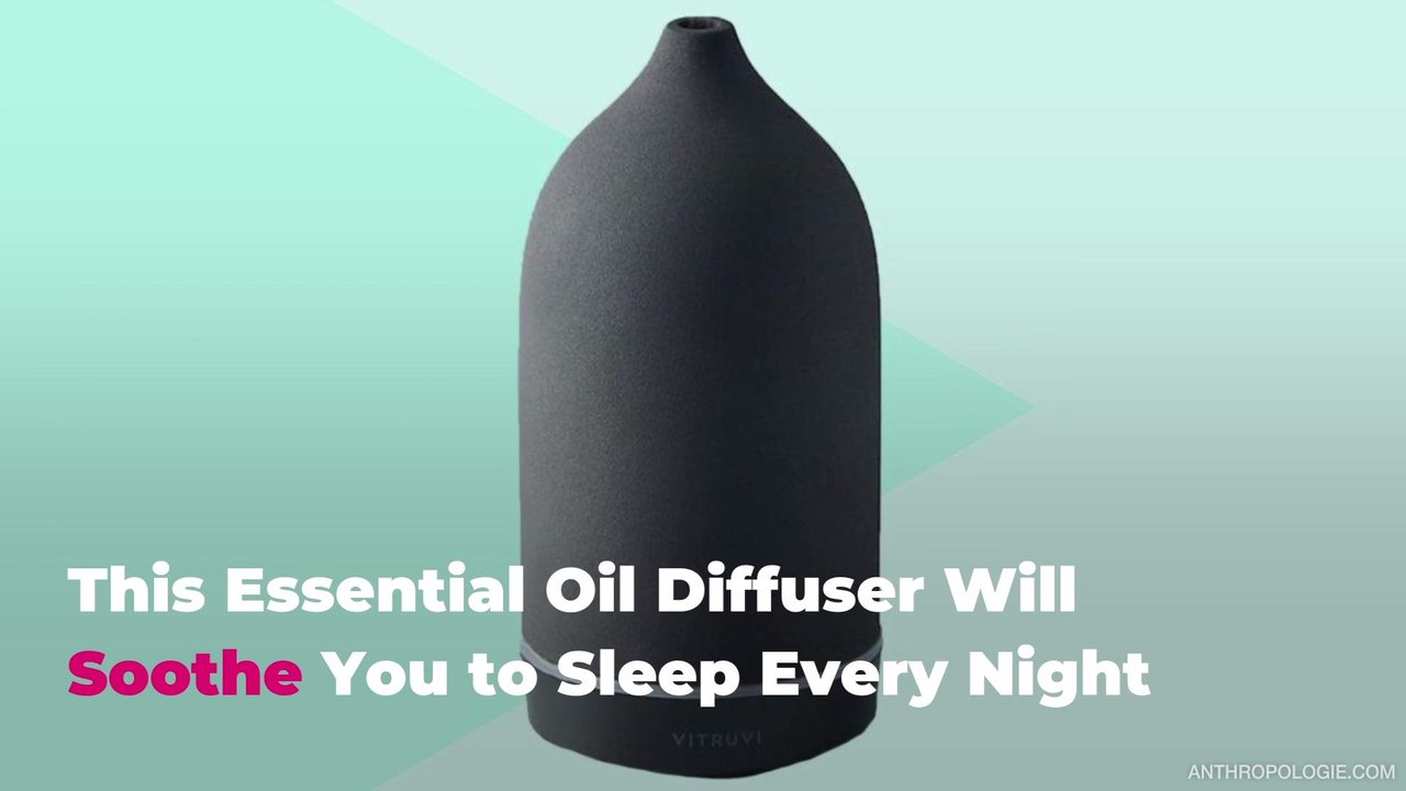 This Essential Oil Diffuser Soothes Me to Sleep...