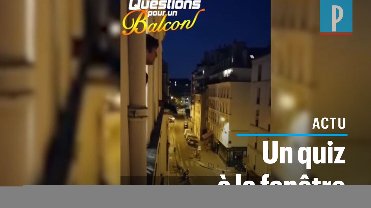 Questions pour un balcon : Le « Questions pour un champion » du confinement