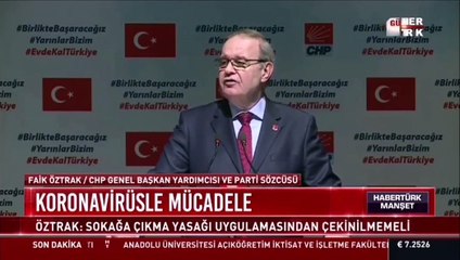 Habertürk spikeri CHP'li Öztrak'ı eleştirdi