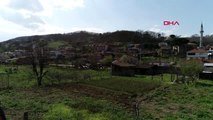ÇANAKKALE Maltepe köyü, koronavirüs nedeniyle karantinaya alındı