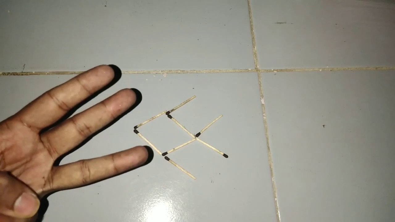 माचिस की तीली का जादू सीखें mach stick magic trick # MRSGRHECKER