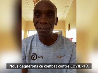 Coronavirus - Kipchoge : "Nous allons gagner le combat contre le virus"