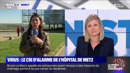 La directrice du CHR de Metz-Thionville dit être "dans l'impossibilité d'ouvrir plus" de lits