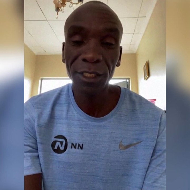 Marathon great Kipchoge recalls 'shock' of Olympics postponement announcement