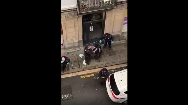 La Ertzaintza golpea y detiene a una madre y a su hijo enfermo en Bilbao