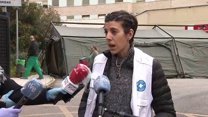 Médicos del Mundo informa sobre el hospital de campaña del Gregorio Marañón