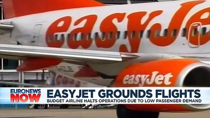 EasyJet grounds entire fleet due to coronavirus pandemic