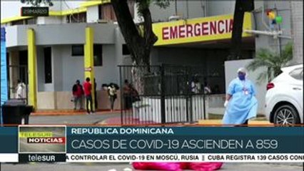 En República Dominicana hay 859 contagios de Covid-19