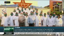 Médicos cubanos se despliegan en 13 países para combatir el Covid-19