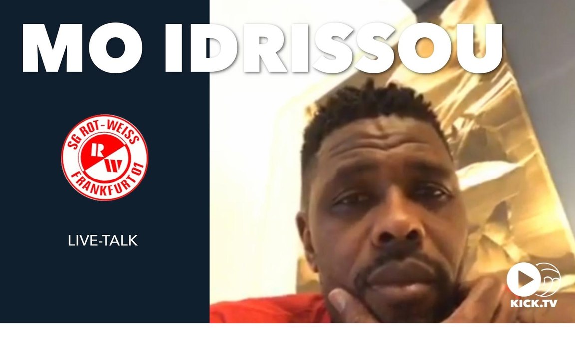 Ex-Eintracht-Profi Mo Idrissou im Live-Talk: 'Ich kann erste Liga spielen'