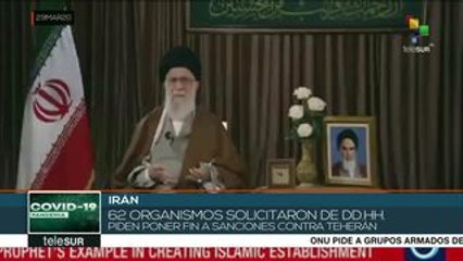 Grupos sociales piden el cese de sanciones de EE.UU. contra Irán