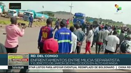 Enfrentamiento entre milicianos y ejército deja 30 muertos en RDC
