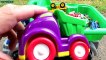 Kids Toy Videos US - Transportation Vehicles For Kids Dump Truck Learn Colors Tayo Little Bus Play Car Toy Videos