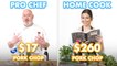 $260 vs $17 Pork Chop Dinner: Pro Chef & Home Cook Swap Ingredients