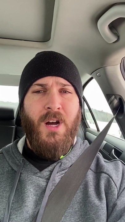 Bison Blocking the Way