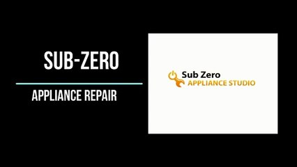 Sub-Zero Appliance Repair