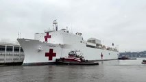 ABD donanmasına ait hastane gemisi New York'a geldi (2) - NEW