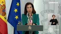 Rueda de prensa de los ministros de Defensa y  de Transportes y Movilidad (2)
