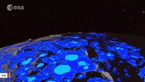 Map Reveals Possible Water Beneath Moon's Surface