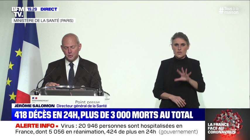 Jérôme Salomon, directeur général de la Santé: "Les personnes aujourd'hui  hospitalisées sont essentiellement non-vaccinées" - TDS
