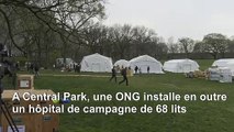 Coronavirus: à New York d'un navire militaire et un hôpital de campagne dans Central Park pour soulager les hôpitaux