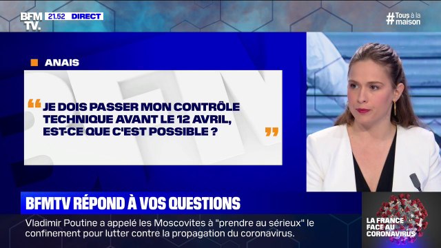 Je dois passer mon contrôle technique avant le 12 avril, est-ce possible ? BFMTV vous répond