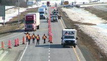 Topo barrage routier Bas-Saint-Laurent