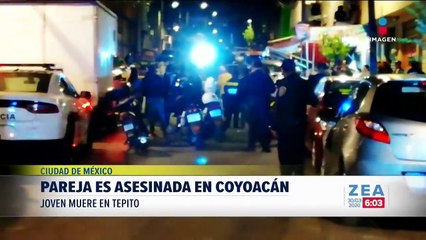 Asesinan a pareja en la colonia Santo Domingo, Coyoacán