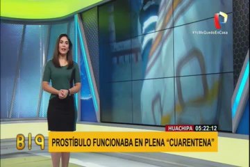 Huachipa: cierran prostíbulo que estaba habilitado en "cuarentena"