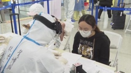 China registra 29 casos procedentes del exterior y 2 contagios a nivel local