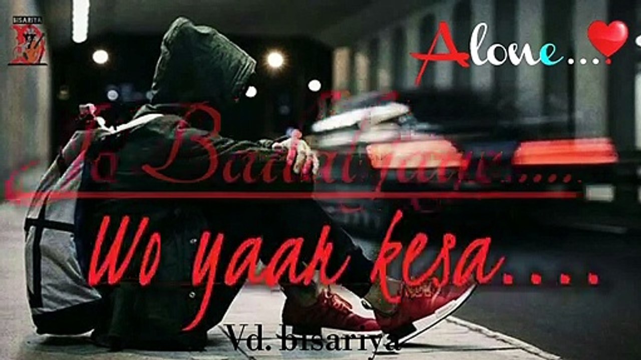 Very Sad Love New WhatsApp status 2020Sad Breakup, bewafa Status VideoSad Shayari -Avee Player  latest in 2020