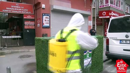 Bahçelievler Belediyesi personelinden ‘evde kalın’ çağrısı