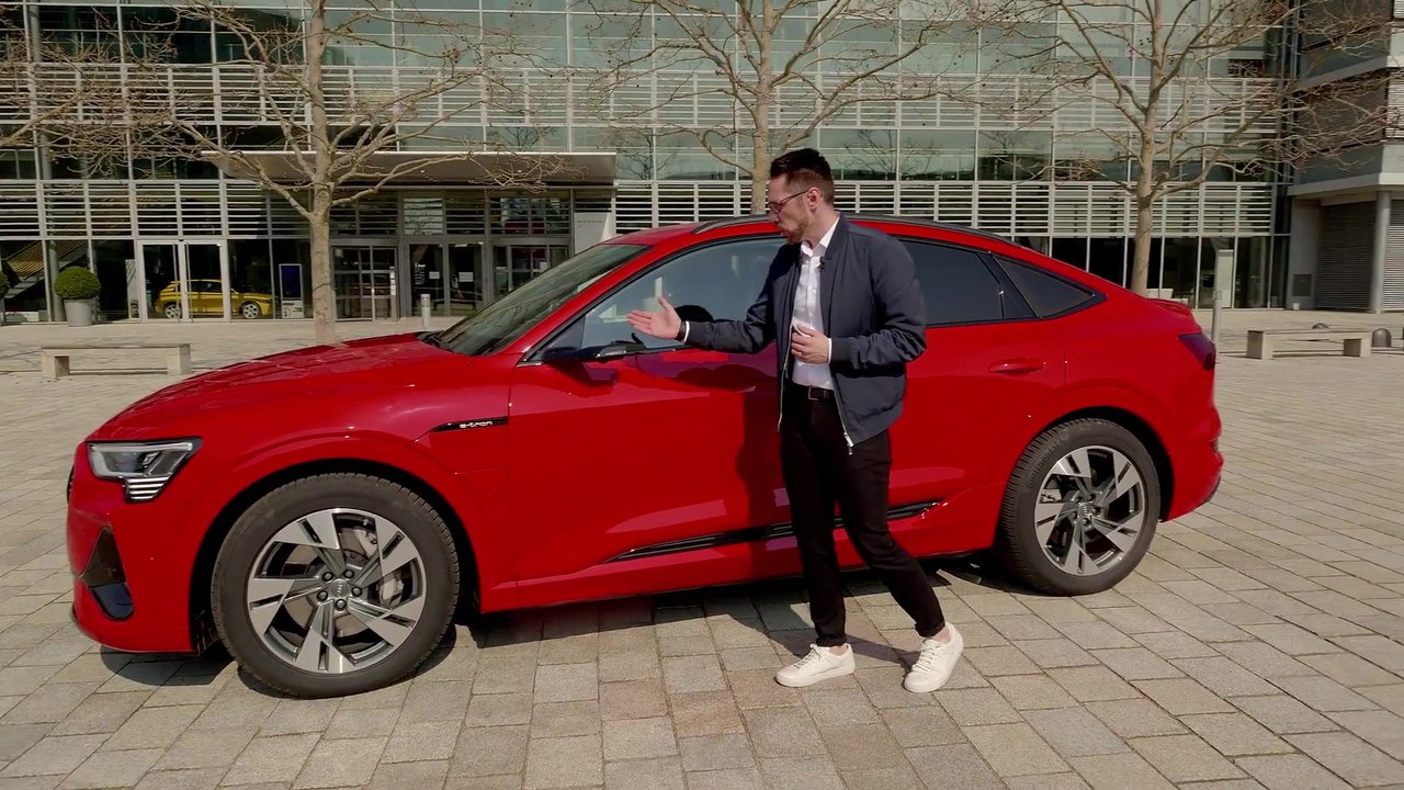 Der neue Audi e-tron Sportback Design-Highlights