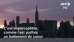 Coronavirus: à New York, le coeur de l'Empire State building bat pour les soignants