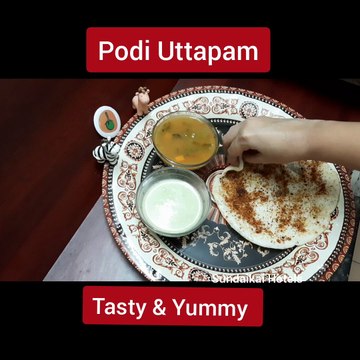 Podi Uttapam | How to make Uttapam at Home | Quick and Easy Uttapam | Sundaikai HotelsPodi Uttapam | How to make Uttapam at Home | Quick and Easy Uttapam | Sundaikai Hotels