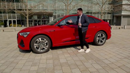 The new Audi e-tron Sportback Design Highlights