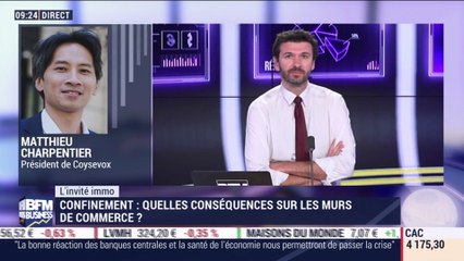 Matthieu Charpentier (Coysevox) : Confinement, quelles conséquences sur les murs des commerces ? - 03/04