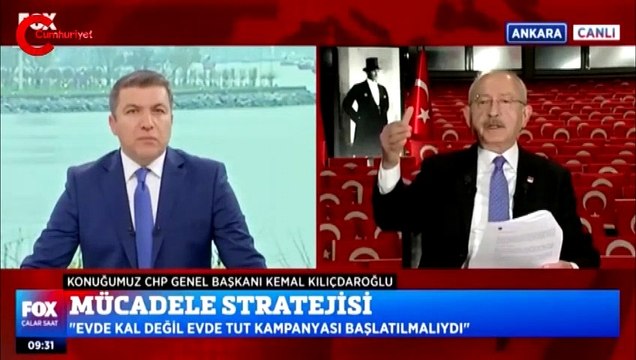 Kılıçdaroğlu: “Evde kal” denilen vatandaşlarımızın maaşı en az 3 ay asgari ücret olarak ödenmeli