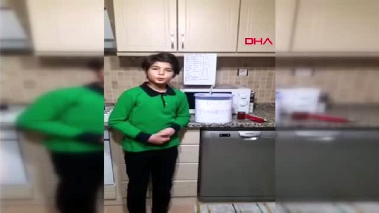 Bucaklı çocuklardan 'Evde Kal Türkiye' videosu