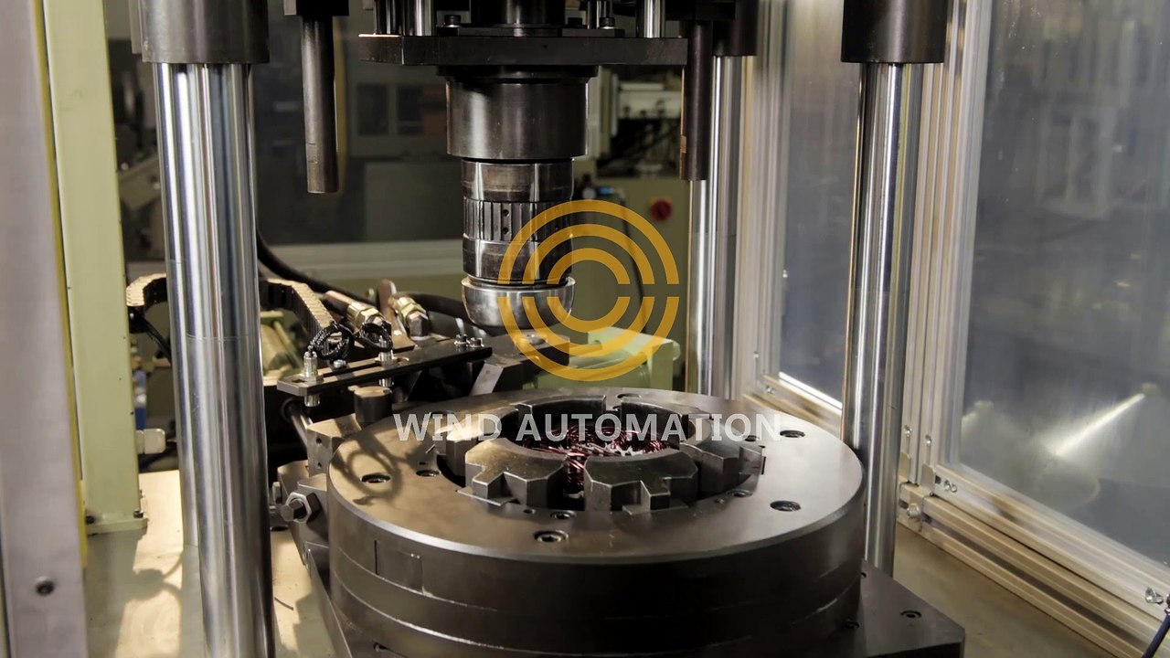 New energy automobile motor generator stator  coil shaping machine