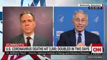 Dr. Anthony Fauci tells  why Trump opted to not quarantine New York in these Conditions