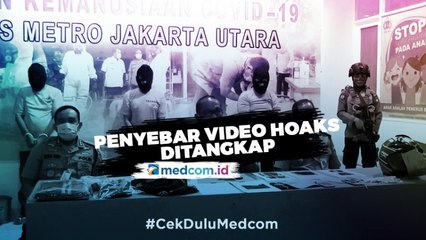 Tiga Penyebar Video Hoaks Korona di Kelapa Gading Ditangkap