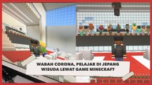 Wabah Corona, Pelajar di Jepang Wisuda Lewat Game Minecraft