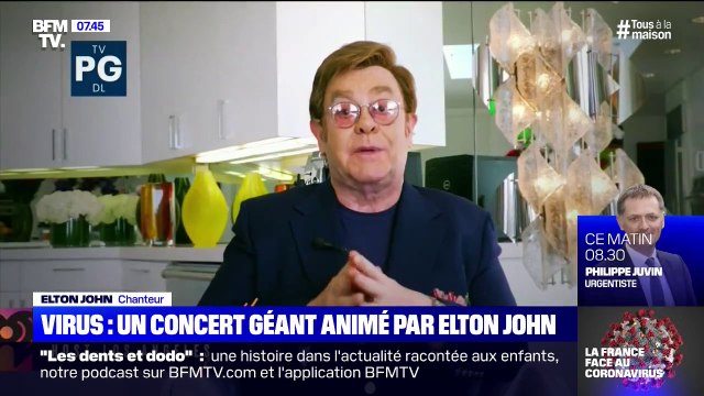 Elton John anime un concert géant pendant le confinement