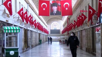 BURSA Tarihi Kapalıçarşı'da güvenlik önlemleri artırıldı