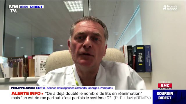 Philippe Juvin (chef de service à l'hôpital Georges-Pompidou): La sortie du confinement doit être accompagnée par un testing de la population