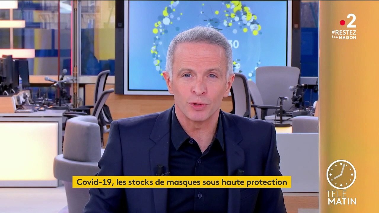 Coronavirus : Macron en visite dans une usine de masques du Maine-et-Loire
