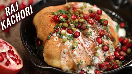 Raj Kachori | India's BIGGEST Kachori Chaat | Royal Kachori Recipe | Best Street Food | Varun