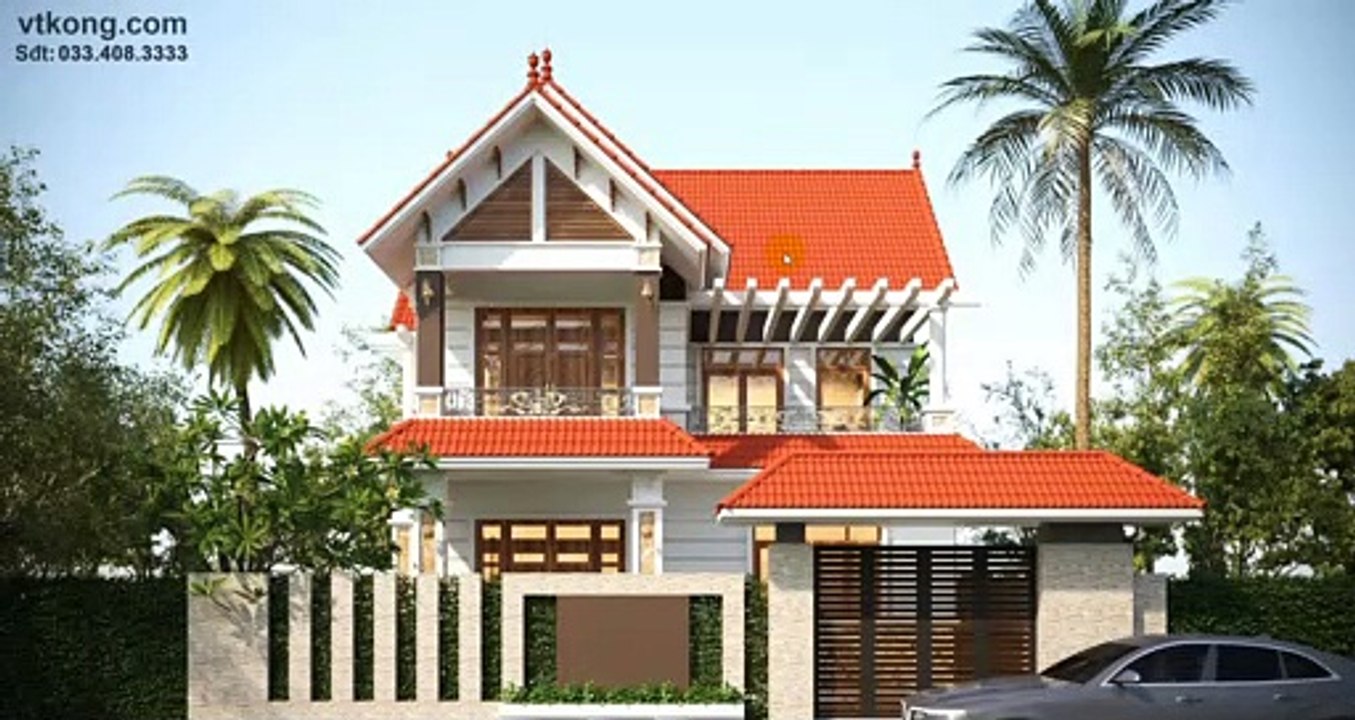 Biệt thự 2 tầng mái thái giá 1 tỷ tại Hà Nội NDBT2T84
